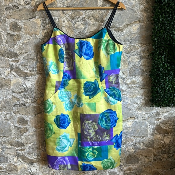 Js Collections colourful flower dress - Picture 1 of 4